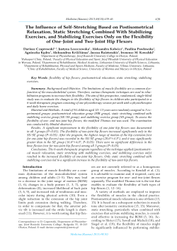 the Influence of self-stretching based on Postisometrical