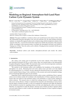Modeling on Regional Atmosphere-Soil
