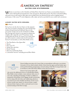 luxury suites with veranda SUITES AND STATEROOMS