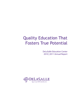 Quality Education That Fosters True Potential
