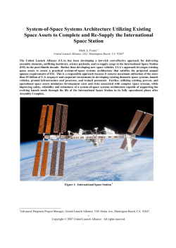 System-of-Space Systems Architecture Utilizing Existing Space