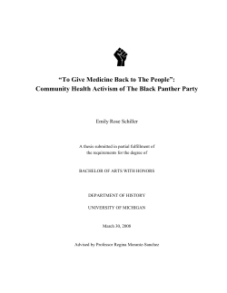 To Give Medicine Back to The People - Deep Blue