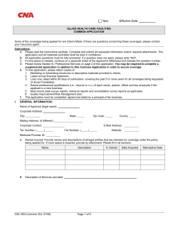 CNA INSURANCE COMPANIES