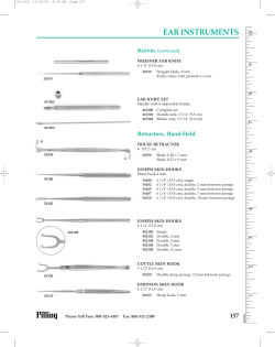 EAR INSTRUMENTS