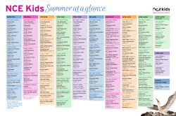 6/27&ndash;7/1* 7/5&ndash;7/8* 7/11&ndash;7/15 7/18&ndash;7/22 7/25&ndash;7/29 8/1&ndash;8/5 8/8&ndash;8/12