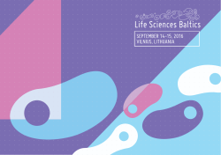 lithuania - Life Sciences Baltics 2016