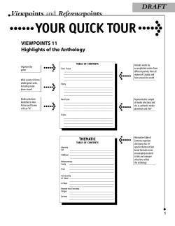 Quick Tour - Pearson Canada School Division