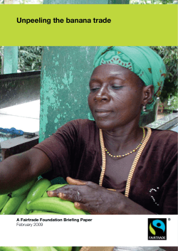 Unpeeling the banana trade