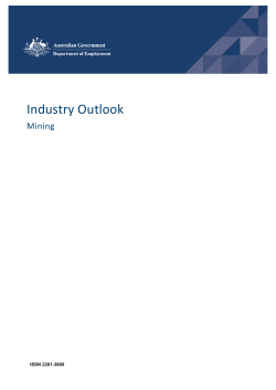 Industry Outlook &ndash; Mining