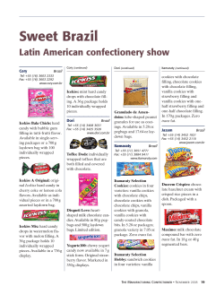 Sweet Brazil - Manufacturing Confectioner