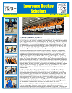 Lawrence Hockey Scholars