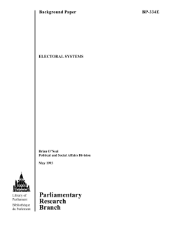 Print Copy - Library of Parliament