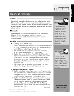 Japanese Heritage