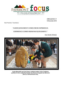 &ldquo;GOOD JUDGEMENT COMES FROM EXPERIENCE. EXPERIENCE