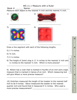 WS 11.1 Measure with a Ruler pdf