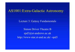 Lecture 3 - Simon P Driver