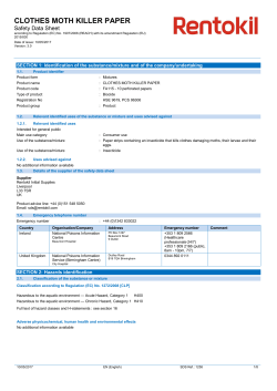 clothes moth killer paper