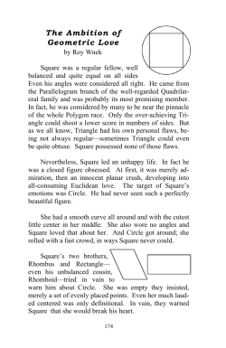 The Ambition of Geometric Love