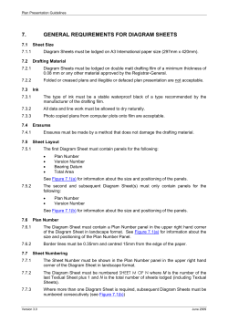 Section 7 General Requirements for Diagram