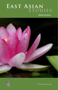 EASt ASiAN - Brown University