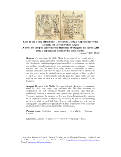 Love in the Time of Demons: Thirteenth