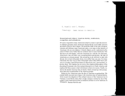 Ideology: Common Sense in America