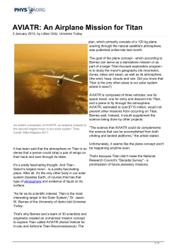 AVIATR: An Airplane Mission for Titan