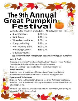 Activities for children and adults&mdash;All activities are FREE! &bull; 3