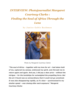 INTERVIEW: Photojournalist Margaret Courtney