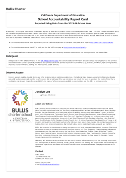 School Accountability Report Card 15-16 (SARC)