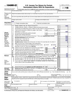 Foreign Student and Scholar Example 1