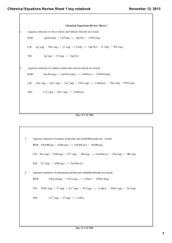 CHemical Equations Review Sheet 1 key.notebook