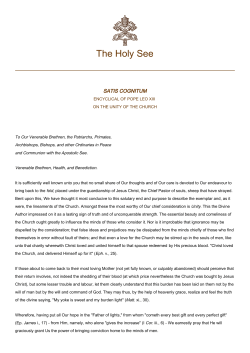 The Holy See