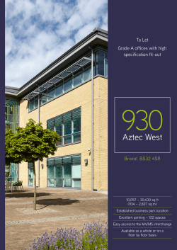 930 Aztec West Brochure