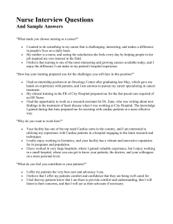 Nurse Interview Questions