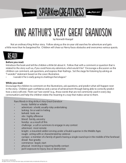 kinG arthUr`S verY greaT grAndsoN