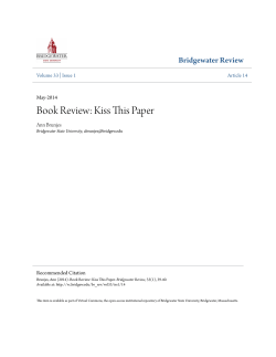 Book Review: Kiss This Paper - Virtual Commons