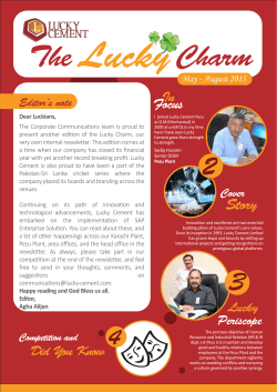 May &ndash; Aug 2015