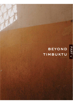 FA timbuktu - HSRC Press