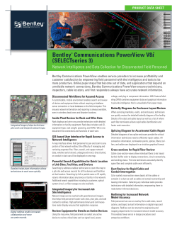 Bentley Communications PowerView