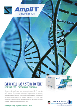 EVERY CELL HAS A STORY TO TELL.