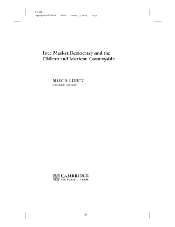 Free Market Democracy and the Chilean and Mexican Countryside