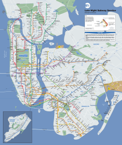 Late Night Subway Service