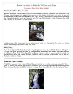 Scenic Locations in Maine for Walking and Hiking