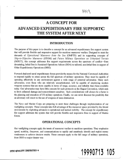 Advanced Expeditionary Fire Support
