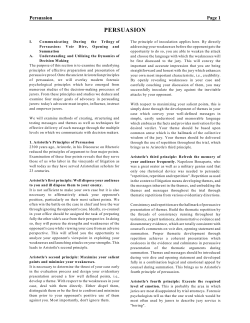 Persuasion - The Nations Law Firm