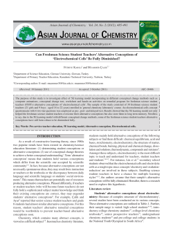 View Article - Asian Journal of Chemistry