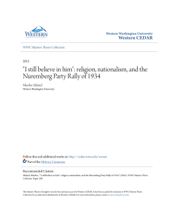 "I still believe in him": religion, nationalism, and