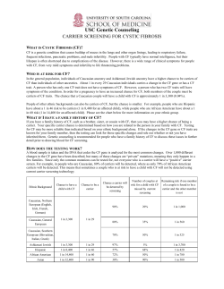 USC Genetic Counseling