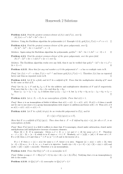 Solutions - UCSD Math Department